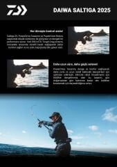 DAIWA SALTIGA 25 8000 P MAKARA