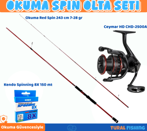 OKUMA RED SPIN & CEYMAR SPIN SETİ