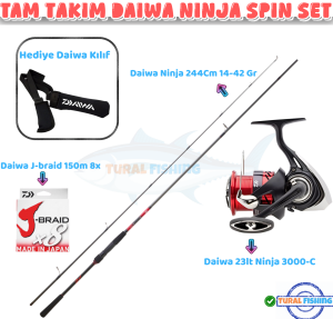 Tam Takım Daiwa Ninja Spin Set