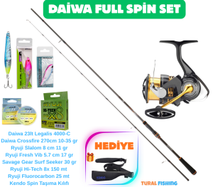 DAIWA CROSSFİRE & LEGALİS  FULL SET